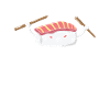 sushi nigiri en colère