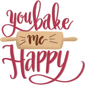 You bake me HAPPY (Red)