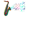 Saxophoniste de musique saxophone