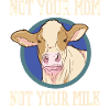 Vegan vegan cow