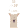 No Problama: Funny llama design