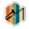 Retro Posaune