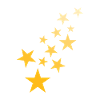 Star asterisk pattern starry sky