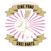 DARTS FRAU - Unterschätze niemals