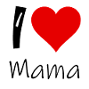 I love mom heart