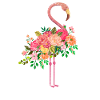 Flamingo bird