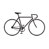 Vélo Fixie noir
