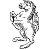 Westphalia horse white