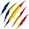 CRACKS ROMANIA FLAG
