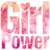 girl power heart
