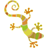 farbiger Gecko