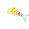 Schleifisch bunt