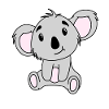 Cute Baby Koala Bear