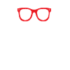 Red glasses