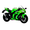 Motorcycle Ninja ZX10RR bike machine super athlete