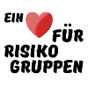 Risikogruppe Spruch Nächstenliebe Herz Virus