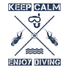 Keep Calm - Enjoy Diving