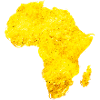 Africa gold map