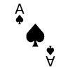 Spades poker playing card costume