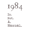 1984 Is. Note. A. Manual.