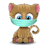Chat garde-bouche