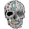Mexican skull // Sugar skull