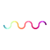 coloured wave