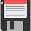 Floppy gray gray disk 3 5
