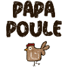 Papa poule humour