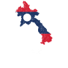 Laos ( Lao ) country map & flag