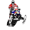 Snowmobil - snowmobile - snowmobile