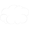cloud cloud white gray