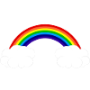 rainbow clouds