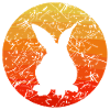 Sunrise with rabbit