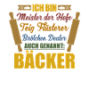Ich bin Bäcker