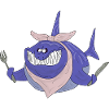 Very hungry shark