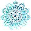 Mandala - blue