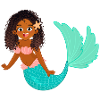 Mermaid Illustration for Kids