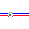 FRANCE drapeau bleu blanc rouge