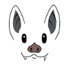 Camicia per bambini bat face bat head
