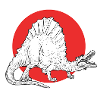 Dino shirt. Spinosaurus dinosaur.