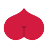 Ass heart butt