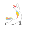 yoga unicorn