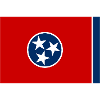 Tennessee USA flag drapeau