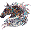 Tribal horse