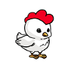 Cute Kawaii Chicken Farmer Gift