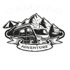 Camping Adventure panel van
