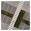 Crosswalk into nowhere !
