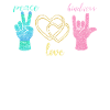 Peace love harmony