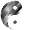 Abstract Yin Yang
